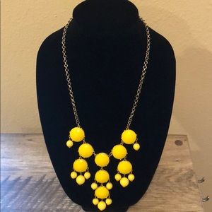 J. Crew Yellow Necklace
